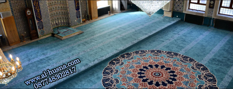 Jual Sajadah Turki Tebal di Masjid Agung Islamic Center yang Bagus Tapi Tak Terurus