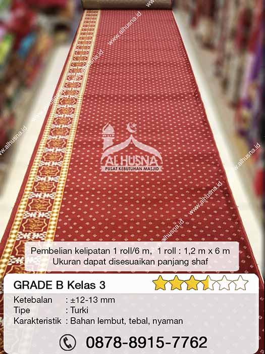 Jual karpet masjid kelapa gading