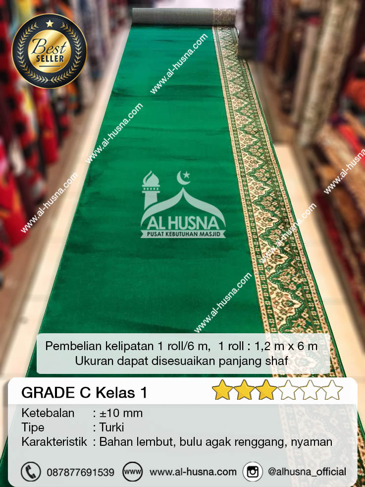 Jual Karpet Masjid Turki kelapa nunggal